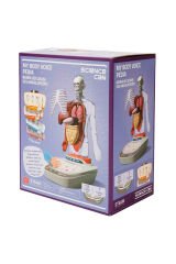 Türkçe Sesli Ansiklopedik İnsan Vücudu Modeli – 15 Parçalı Çıkarılabilir Anatomi Seti, Sesli Eğitim