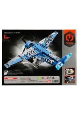 Deniz Uçağı Yapı Seti 323 Parça – Mekanik Yapım Oyuncağı, Kanatlı Uçak Modeli, STEM Gelişim Seti