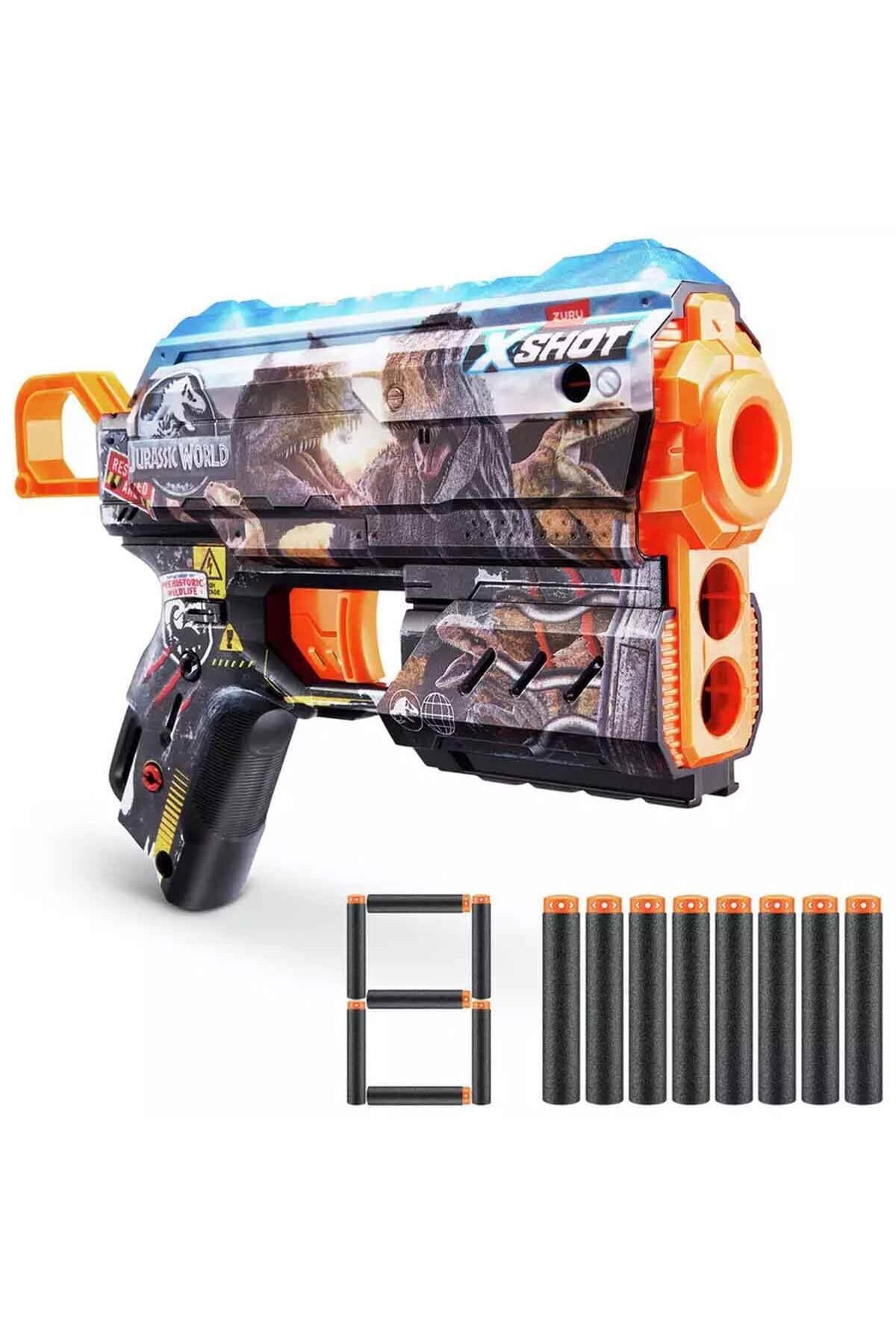 Skins Flux Jurassic World 8 Mermili Sünger Dart Atan Silah S1 ile Hayatta Kalma Savaşına Katıl!