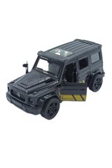 Metal Jeep Çek Bırak Özellikli Açılır Kapılı 11cm. Oyuncak Metal Jeep Siyah