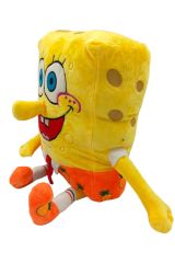 Sünger Bob Peluş Oyuncak 52cm. Turuncu Şortlu Peluş Oyuncak Sünger Bob Büyük Boy