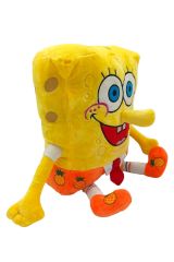 Sünger Bob Peluş Oyuncak 52cm. Turuncu Şortlu Peluş Oyuncak Sünger Bob Büyük Boy
