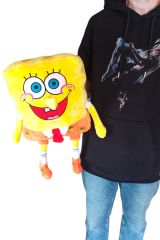 Sünger Bob Peluş Oyuncak 52cm. Turuncu Şortlu Peluş Oyuncak Sünger Bob Büyük Boy