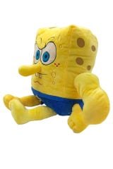 Sünger Bob Peluş Oyuncak 54cm. Peluş Oyuncak Öfkeli Sünger Bob Büyük Boy
