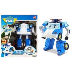 Lisanslı Robocar Poli Sesli Işıklı Dönüşen Figür Poli: Eğlence ve Serüven Dolu Maceralara Hazır Ol!