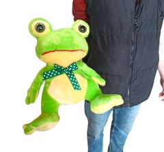 Oyuncak Peluş Kurbağa Canlı Renkli Peluş Kurbağa 40cm.