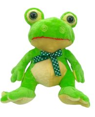 Oyuncak Peluş Kurbağa Canlı Renkli Peluş Kurbağa 40cm.