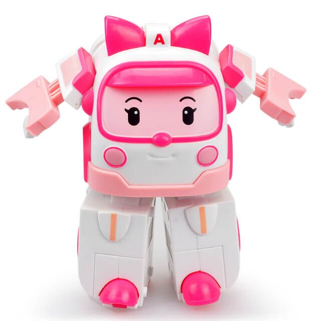 Lisanslı Robocar Poli Dönüşen Robot Amber: Macera Seninle!