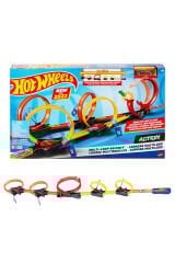 Hot Wheels Çok Çemberli Yarış Seti: Dev Çemberi İlk Aşan Sen Ol, Diğer Setlerle Bağlan!