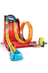 Hot Wheels Track Builder Benzin Bidonu Akrobasi Seti: Kendi Pistini İnşa Et, Hız ve Akrobasiye Doy!