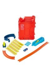 Hot Wheels Track Builder Benzin Bidonu Akrobasi Seti: Kendi Pistini İnşa Et, Hız ve Akrobasiye Doy!