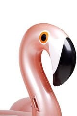 Dev Şişme Flamingo Altın Renkli 192x180cm. ile Yazın Yıldızı Siz Olun!
