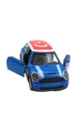 Oyuncak Metal Mini Cooperlı Çek Bırak Özellikli Oyuncak Karavan 30cm.