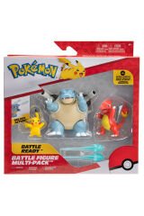 Orijinal Pokemon Battle Aksiyon Figür ve Figür 3'lü Set: En Sevdiğin Pokemonlar Şimdi Seninle!
