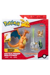 Orijinal Pokemon Battle Aksiyon Figür ve Figür 3'lü Set: 3 Farklı Figürle Koleksiyonuna Başla!