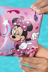 Disney Junior® Minnie Mouse 15x25cm. Yüzme Kollukları: Kolay Şişir, Pratik Taşı, Güvenle Yüz!