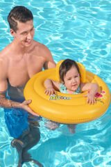Swim Safe ABC™ WonderSplash™ Üçlü Simit Bebek Bot Binici 69 cm: Bebeğinizin Suyla İlk Güvenli Tanışması!
