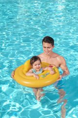 Swim Safe ABC™ WonderSplash™ Üçlü Simit Bebek Bot Binici 69 cm: Bebeğinizin Suyla İlk Güvenli Tanışması!