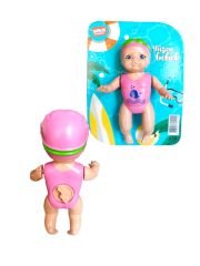 Küvet Keyfi Çıkaracak: Kurmalı Yüzen Bebek (15 cm)!