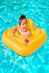 Swim Safe ABC™ WonderSplash™ Üçlü Simit Bebek Kare Bot Binici 76 cm: Bebeğinizin Suyla İlk Güvenli Tanışması!