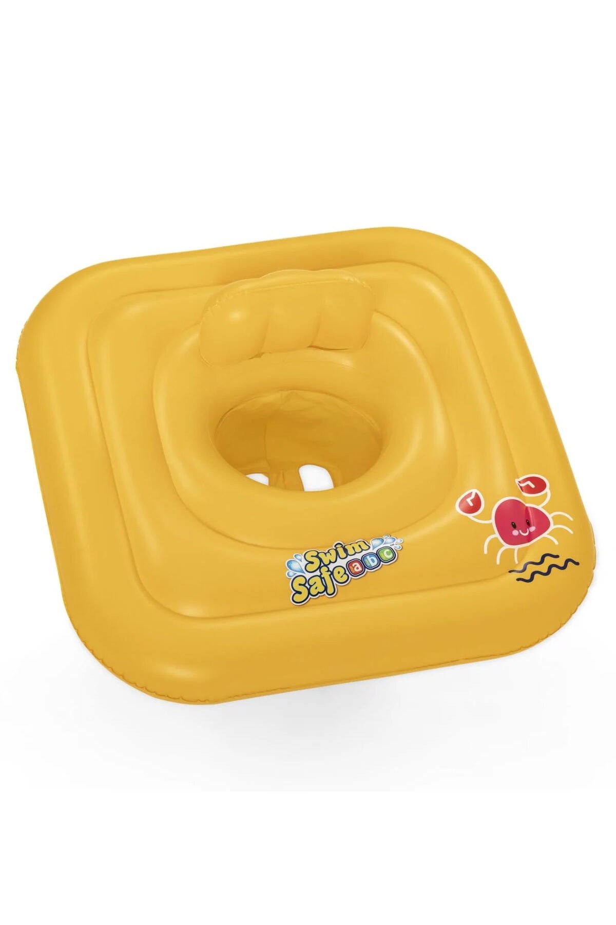Swim Safe ABC™ WonderSplash™ Üçlü Simit Bebek Kare Bot Binici 76 cm: Bebeğinizin Suyla İlk Güvenli Tanışması!