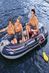 Hydro-Force™ Treck Şişme Bot Kürek ve Pompa Seti 2,62m: Doğanın Çağrısına Kulak Ver, Macera Başlasın!