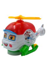 Sevimli Oyuncak Çarpıp Dönen Helikopter Müzikli Işıklı 22cm.