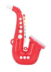 Oyuncak Saksafon Oyuncak Enstürman Saxophone 26cm. Müzik Aleti Kırmızı