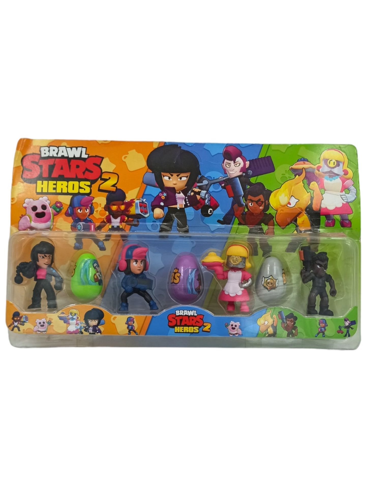 Brawl Stars Karakterleri 4 Figür 3 Yumurta Set