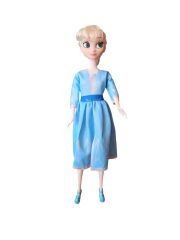 Frozen Anna ve Elsa Oyuncak Bebek Seti - 2 Büyük, 2 Küçük