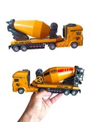 Sürtmeli Metal Kasa Oyuncak Beton Mikseri - 26 cm