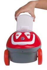 Kırmızı Renkli Sesli ve Işıklı Oyuncak Elektrik Süpürgesi ile Eğlenceli Temizlik!