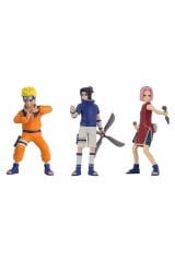 Naruto 3’lü Figür Seti – Sasuke, Sakura ve Naruto Tek Kutuda!