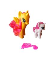Pony Bakım ve Arkadaşlık Seti: 3 Sevimli Karakter ve Tarağı!