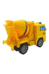 Oyuncak Beton Mikseri Sürtmeli Özellikli Sesli Işıklı Mikser Kısmı Hareketli 16cm. Beton Mikseri