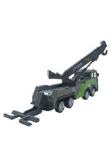 Oyuncak Metal Çekicili Vinç Sürtmeli Özellikli Vinç Kısmı 360 Derece Hareketli 16cm. Çekicili Vinç
