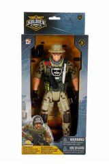 Büyük Maceralara Büyük Figür: Soldier Force Asker Figür 32 cm