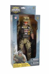 Büyük Maceralara Büyük Figür: Soldier Force Asker Figür 32 cm