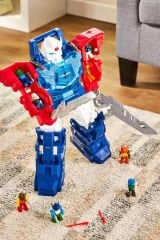 Exobot Mega Morph Taşıyıcı Robot 54cm – 32 Parça ile Savaş Başlasın!