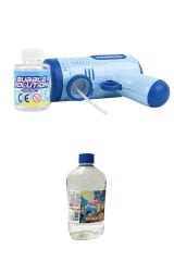 Baloncuk Yağmuru Başlasın! Bubble Blaster Köpük Tabancası + 500 ml Likit Seti