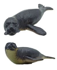 Oyuncak Deniz Canlıları Akdeniz Fok Et Figürü Oyuncak Fok 20cm.