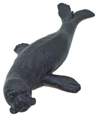 Oyuncak Deniz Canlıları Akdeniz Fok Et Figürü Oyuncak Fok 20cm.