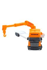 Metal Taşıyıcılı Vinçli Tır ve Helikopter Seti - 35cm