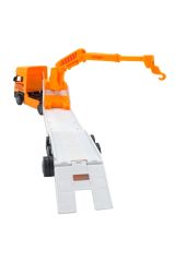 Metal Taşıyıcılı Vinçli Tır ve Helikopter Seti - 35cm