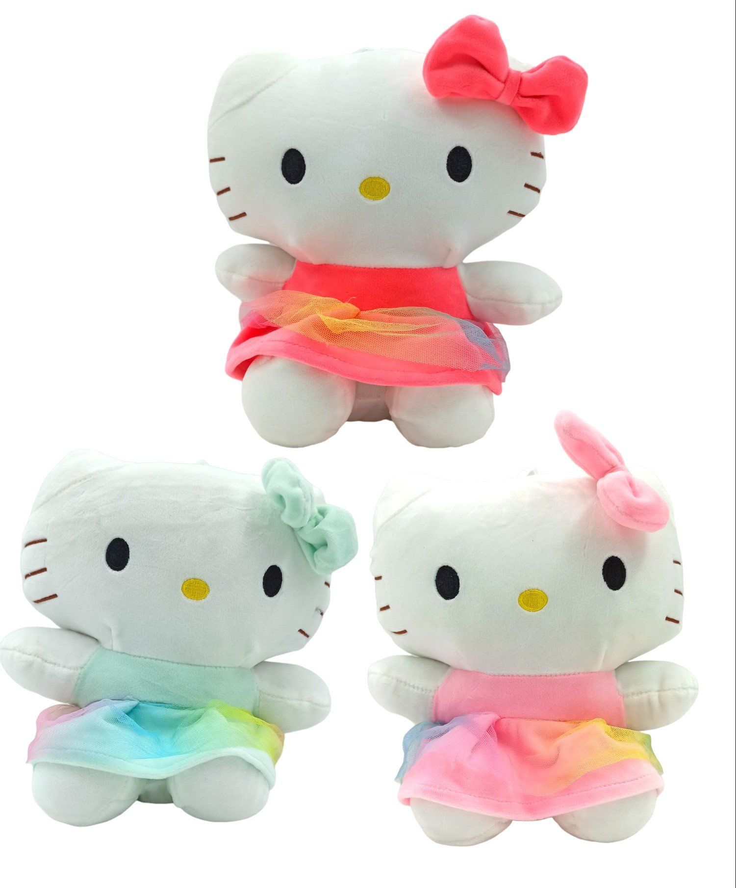 Hello Kitty Peluş Sevimli Oturan Hello Ktty Peluş Karakteri 24cm.