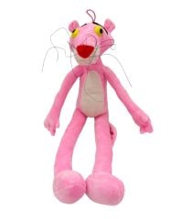 Peluş Pembe Panter Büyük Boy Sevimli Pembe Panter Peluş 55cm.