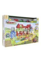 Gerçekçi 70 Parça Çiftlik Oyun Seti – Minik Çiftçilere Büyük Dünya!