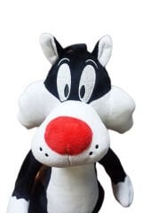 Lisanslı Peluş Sylvester 43 cm – Efsane Karakter Şimdi Daha Yumuşak!