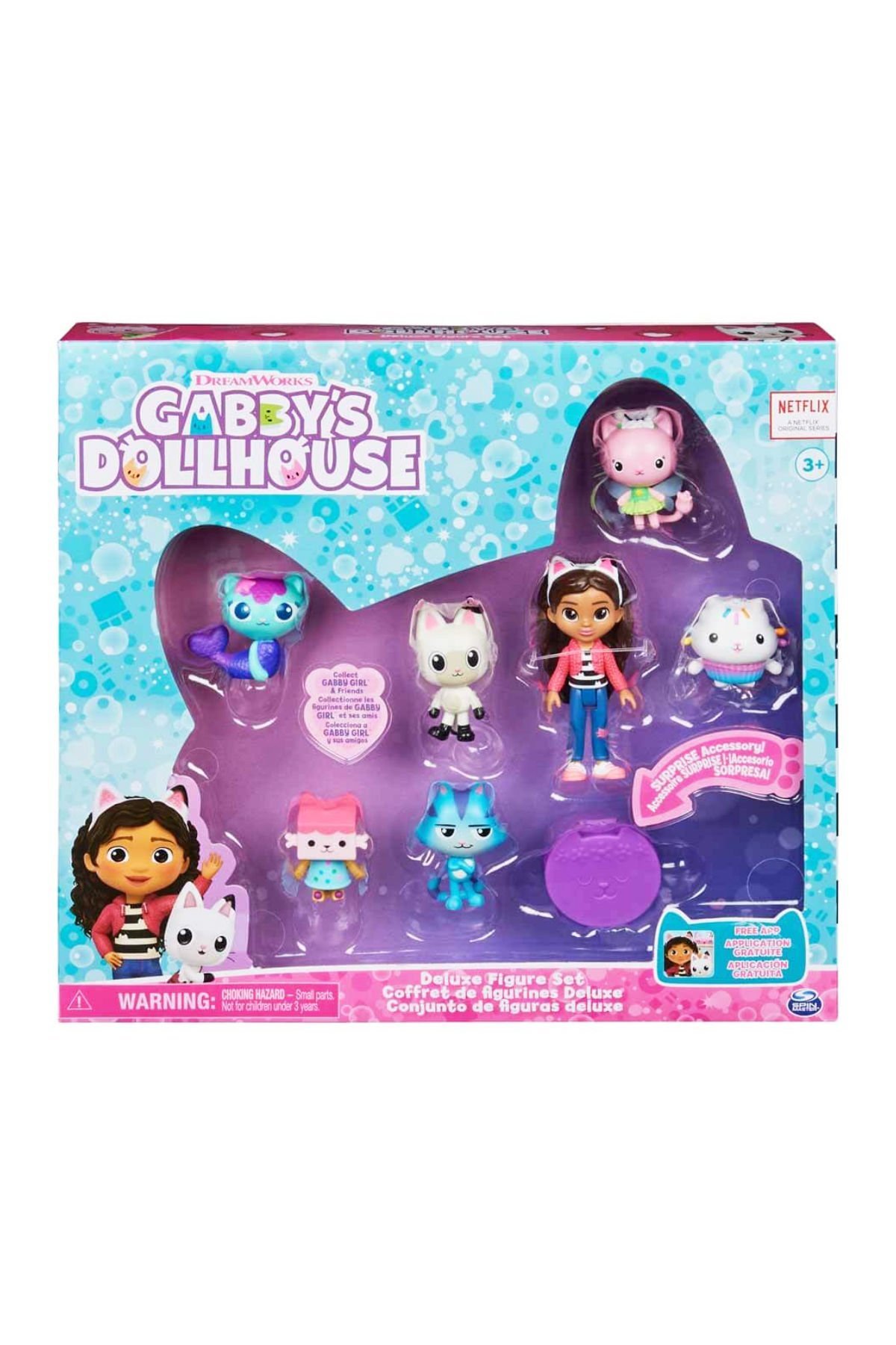 Gabby's Dollhouse Figür Seti - Netflix Orijinal Serisi Karakterleriyle Oynayın