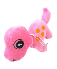 Oyuncak Peluş Dinozor Sevimli Rengarenk Peluş Dinazor 20x25cm. Pembe